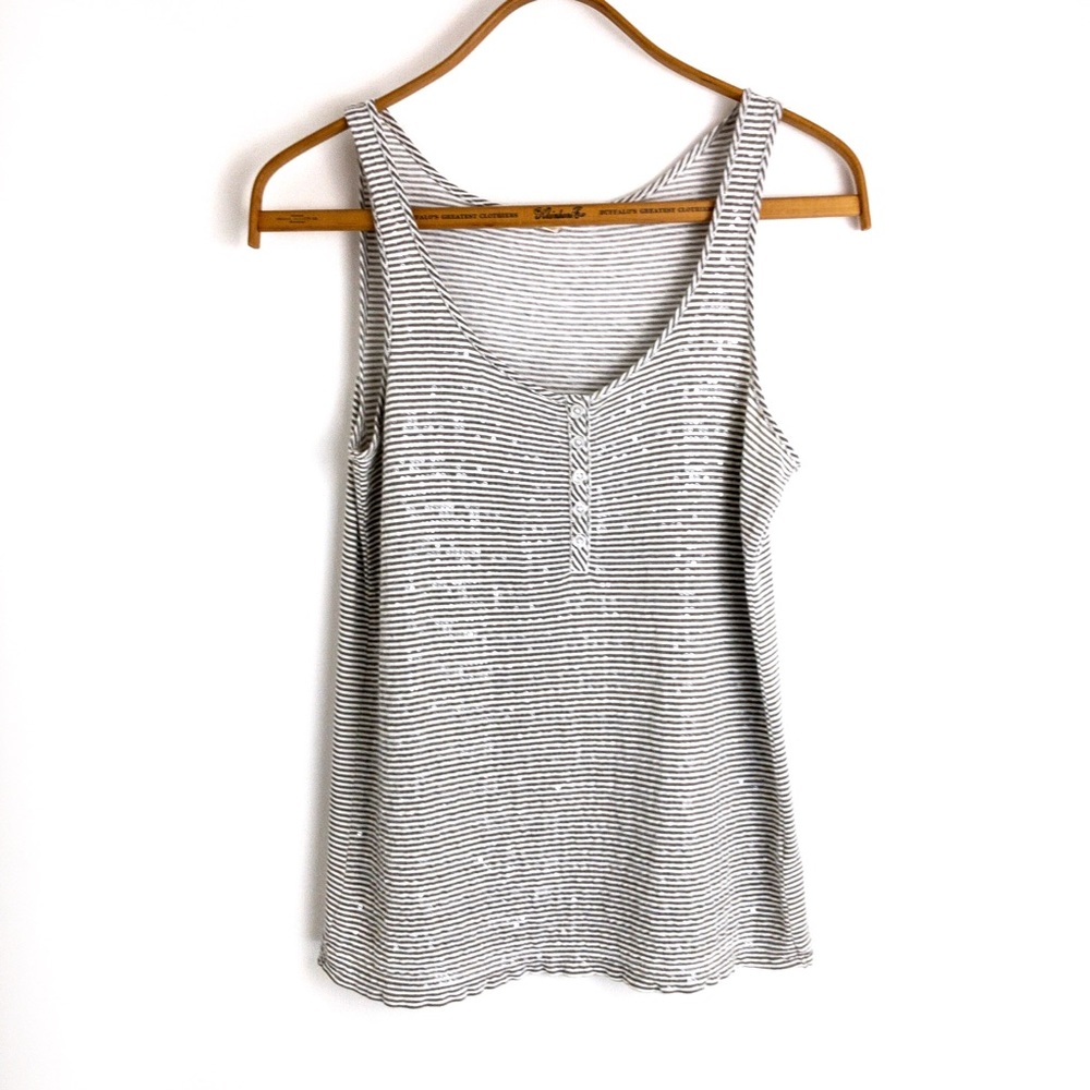 J. Crew Sequin Tank Top
